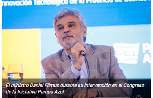 Políticos, sindicalistas, investigadores y empresarios en el Congreso Pampa Azul