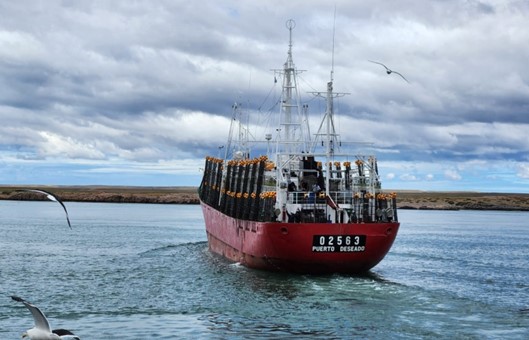 En busca del calamar: Zarpó el primer potero con asiento en Puerto Deseado