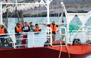 Puerto Deseado se revitaliza con el inicio de la zafra de calamar